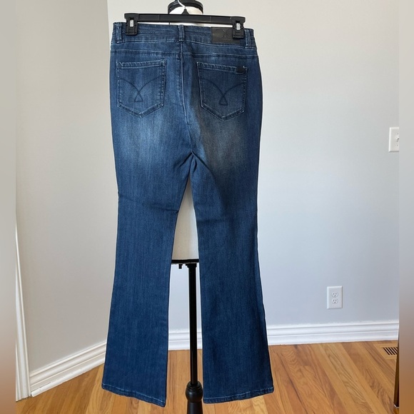 Catherine Malandrino size 4 flare jeans denim - Picture 2 of 12